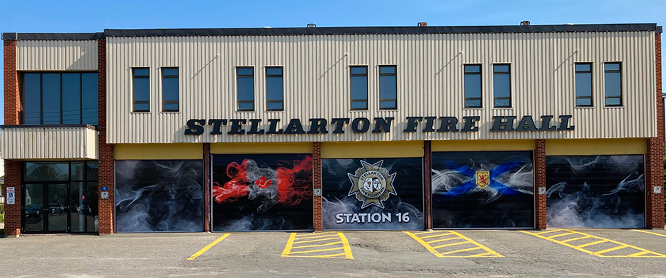 Stellarton Fire Fall