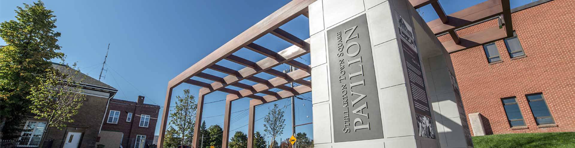 Stellarton Town Square Pavillon